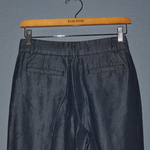 TUSALE ARMANI EXCHANGE Chambray High Waist Pant - Picture 4 of 6